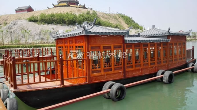 水上餐飲畫(huà)舫船